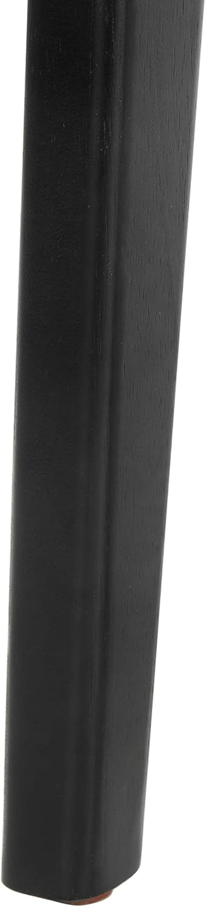 Home Lucca Retro Black And Grey Cushion Dining Chair Set 2