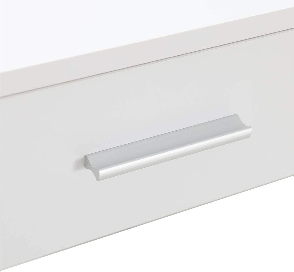 Vanity Set With 10 LED Lights White For Bedroom Makeup