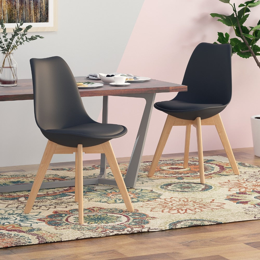 2882Home™ Mid-Century Modern Dining Chair DAW Shell - 4PCS/SET