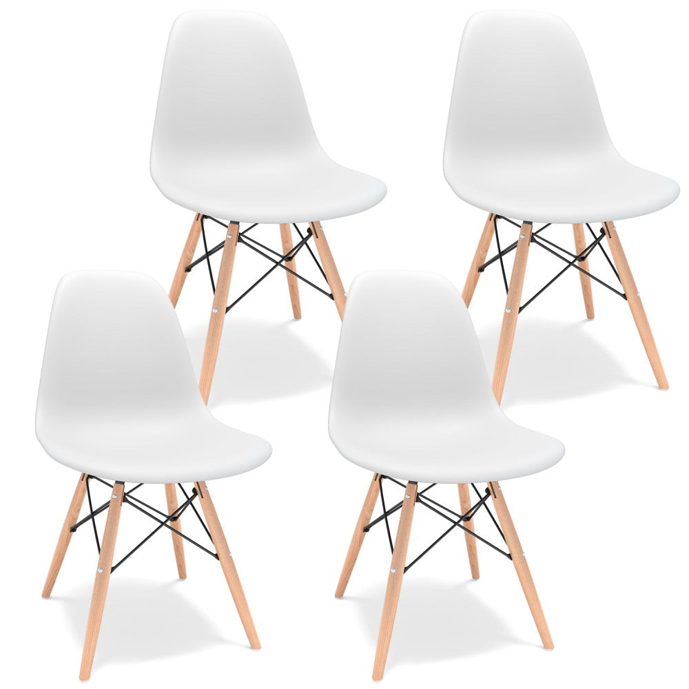 2882Home™ Mid-Century Modern Dining Chair DAW Shell - 4PCS/SET