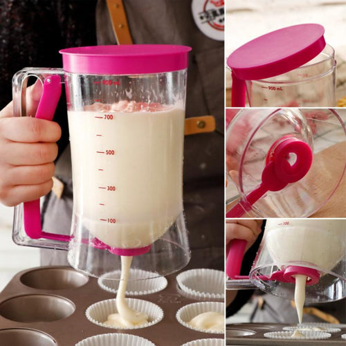 Batter Dispenser Pancake, Cupcake, Muffin Measuring Tool 