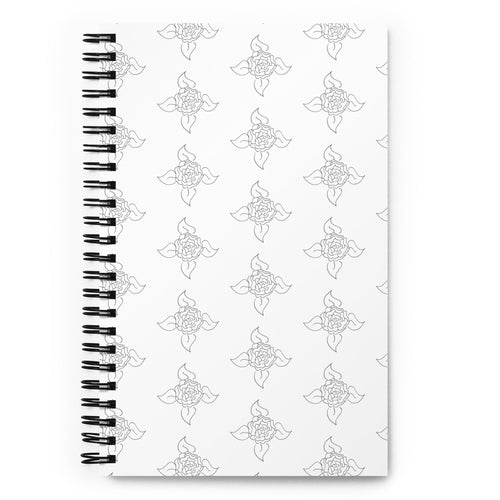 Floral Spiral notebook